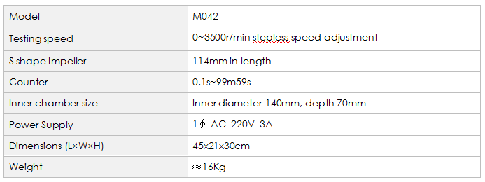 M042 Accelerotor Abrasion Tester
