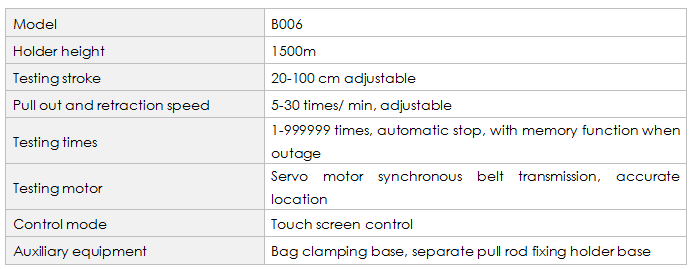 B006 Luggage Handle Durability Tester