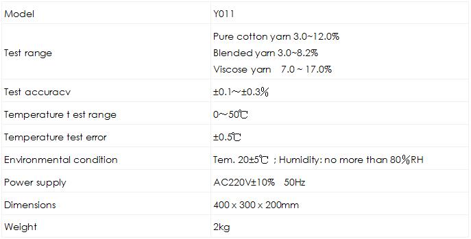 Multipurpose Yarn Humidity Meter Y011
