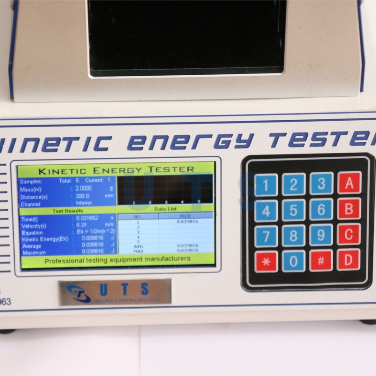 Tester de energia cinética T011